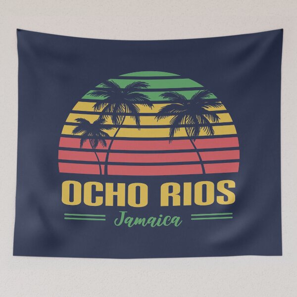 Item preview, Ocho Rios Jamaica Rasta Tropical Summer Beach Design designed and sold by CynthiaGraphics.