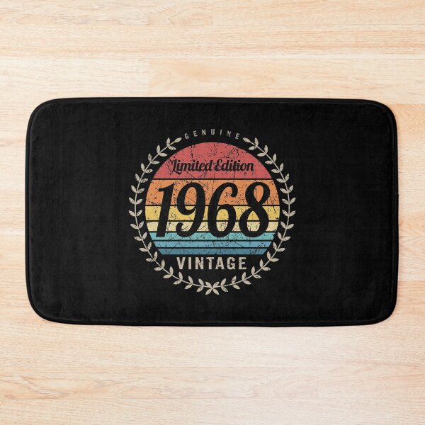 Item preview, 1968 Year Retro Vintage Style Birthday Anniversary Reunion Event Logo designed and sold by hobrath.