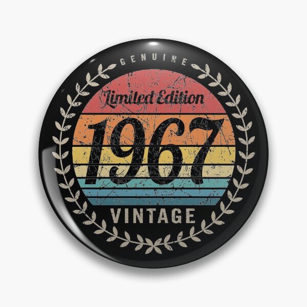 Item preview, 1967 Year Retro Vintage Style Birthday Anniversary Reunion Event Logo designed and sold by hobrath.
