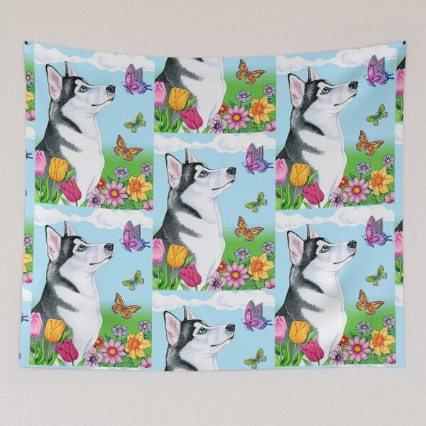 Item preview, Husky Flower designed and sold by lehnhattien.