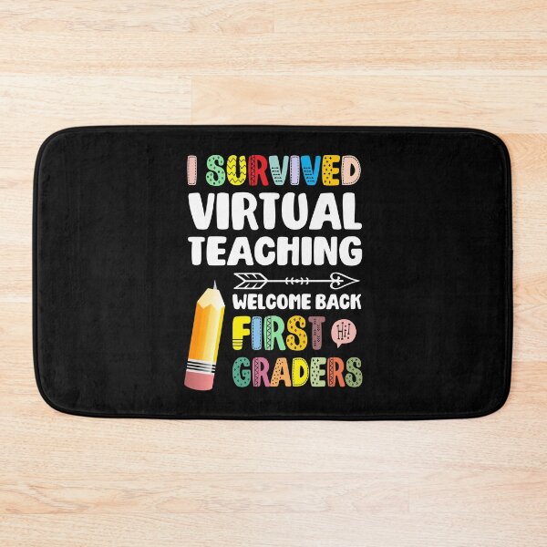 Item preview, I Survived Virtual Teaching - Welcome back to school 1st grade designed and sold by PlusAdore.