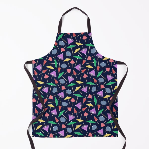 Item preview, Drink Umbrellas on Navy designed and sold by carabara.