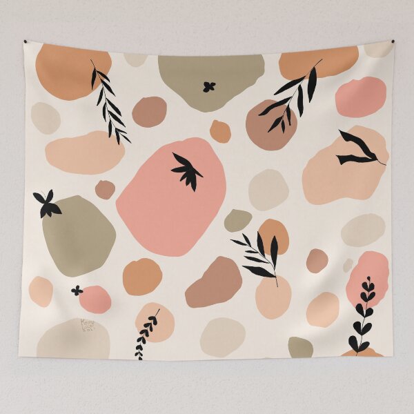 Item preview, Terracotta stone abstract shapes designed and sold by KennyLucky.