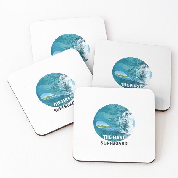 Item preview, the first surfboard - summer season -beach quotes -  beach day  - gift for girlfriend -  gift for boyfriend designed and sold by amartis.