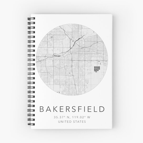 Item preview, Bakersfield, USA Map - Minimalist designed and sold by Mapable.