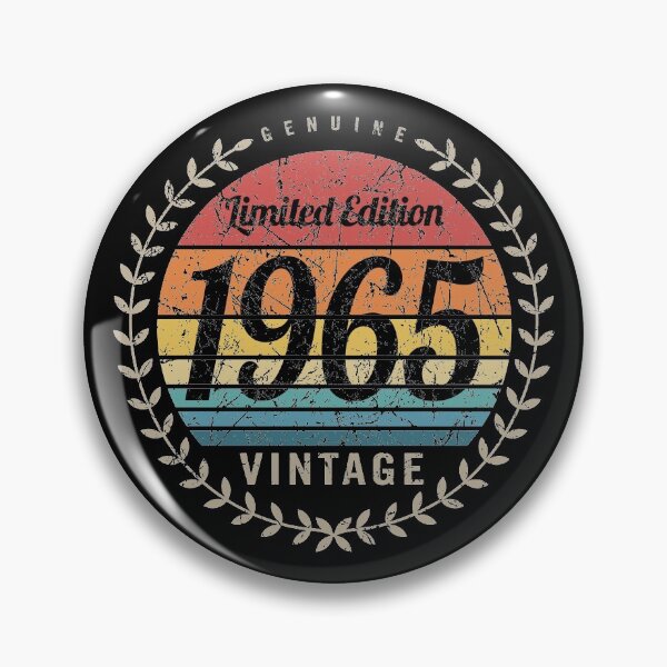 Item preview, 1965 Year Retro Vintage Style Birthday Anniversary Reunion Event Logo designed and sold by hobrath.