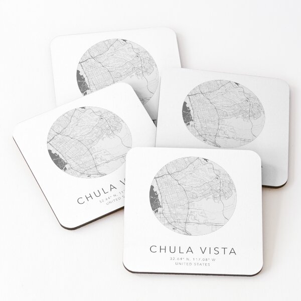 Item preview, Chula Vista, USA Map - Minimalist designed and sold by Mapable.