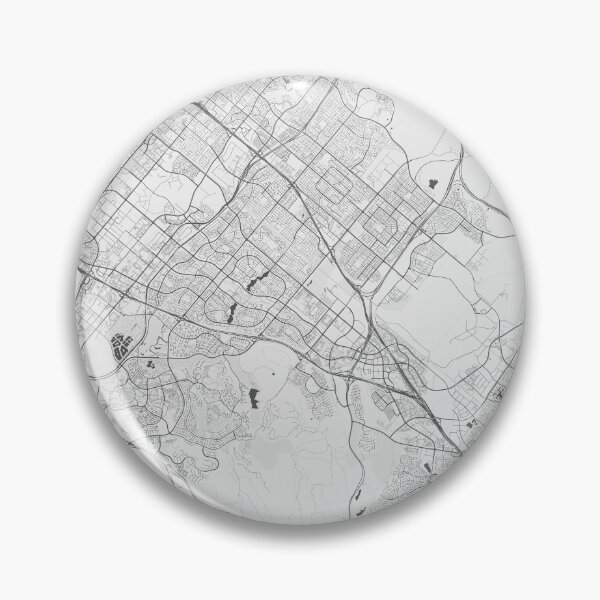Item preview, Irvine, USA Map - Minimalist designed and sold by Mapable.
