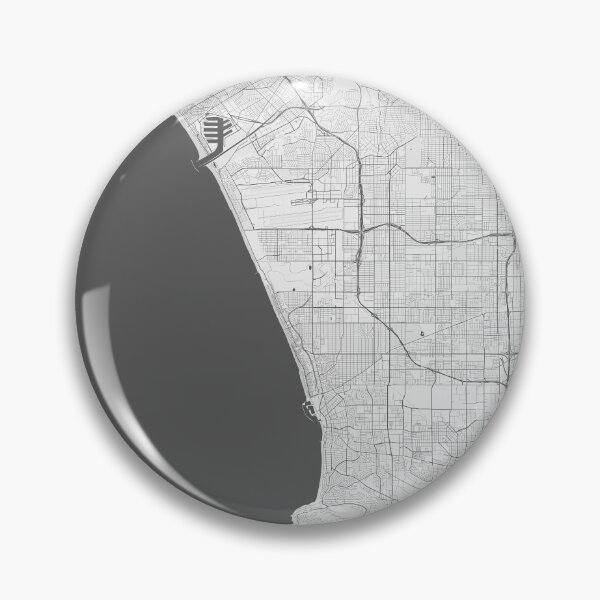 Item preview, Los Angeles, USA Map - Minimalist designed and sold by Mapable.