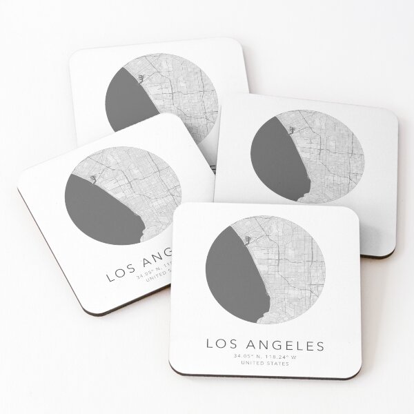 Item preview, Los Angeles, USA Map - Minimalist designed and sold by Mapable.