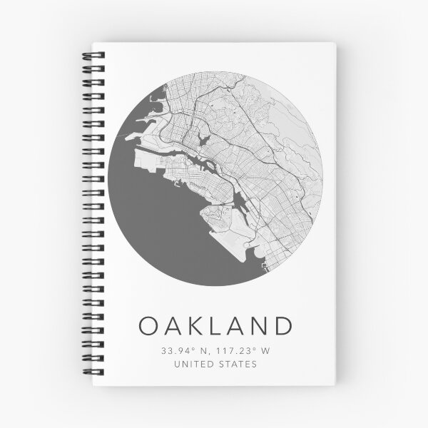 Item preview, Oakland, USA Map - Minimalist designed and sold by Mapable.