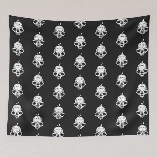 Item preview, Apple Kitty Skull (negative) designed and sold by TheTrueJack.
