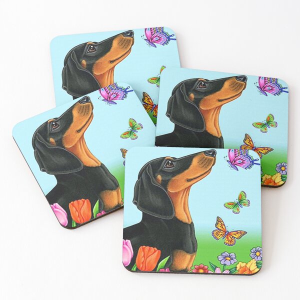Item preview, Dachshund Flower designed and sold by lehnhattien.