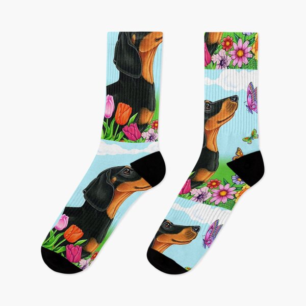 Item preview, Dachshund Flower designed and sold by lehnhattien.