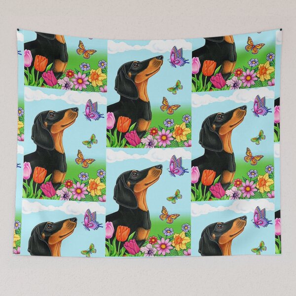 Item preview, Dachshund Flower designed and sold by lehnhattien.