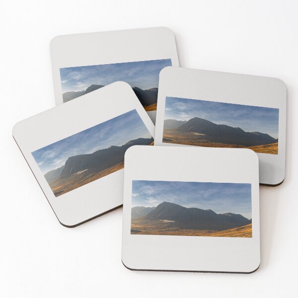 Item preview, Dusk Panoramic  Landscape Buachaille Etive Mhor Glencoe designed and sold by Stravaigin.