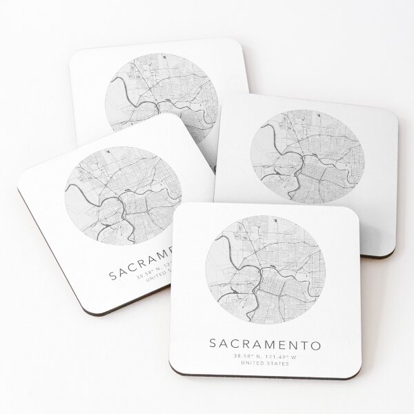 Item preview, Sacramento, USA Map - Minimalist designed and sold by Mapable.