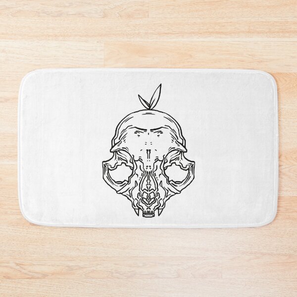 Item preview, Apple Kitty Skull (black) designed and sold by TheTrueJack.