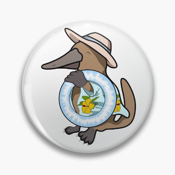 Item preview, Beach Platypus  designed and sold by 01JayArts.