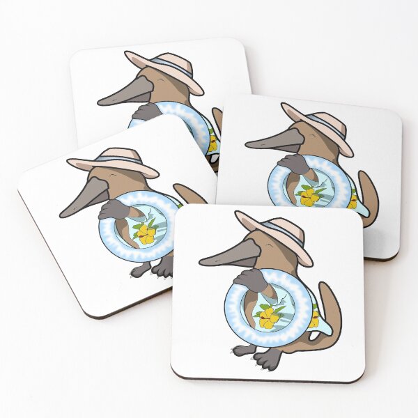 Item preview, Beach Platypus  designed and sold by 01JayArts.