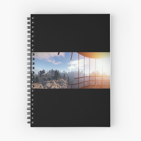 Artikelvorschau, Ein Blick von einem mit Rost bedeckten Leuchtturm entworfen und verkauft von PatchTuesday.