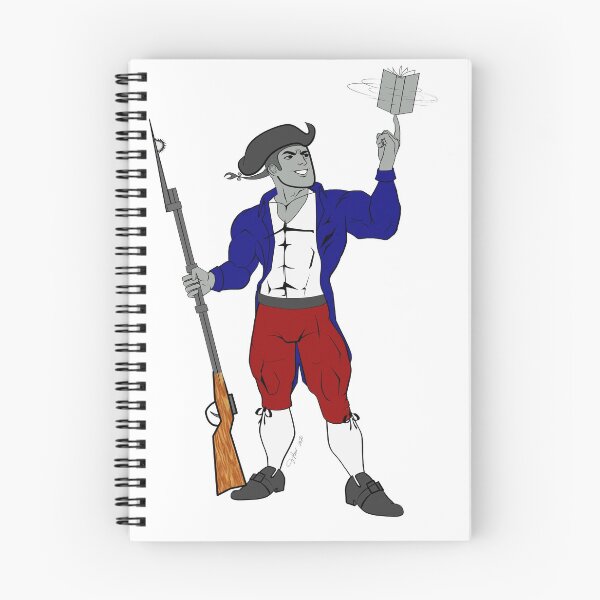 Item preview, Patriots Read (w/musket)  designed and sold by Hei-Yu-Fan-Art.