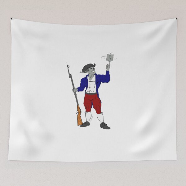 Item preview, Patriots Read (w/musket)  designed and sold by Hei-Yu-Fan-Art.