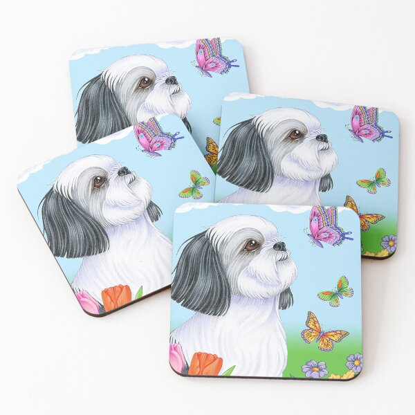 Item preview, Shihtzu Flower designed and sold by lehnhattien.