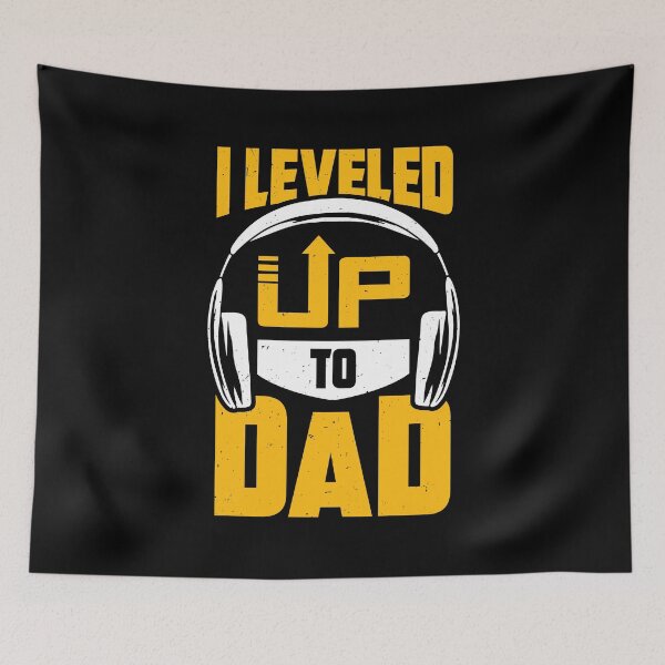 Item preview, I Leveled Up To Dad designed and sold by Marcid95.
