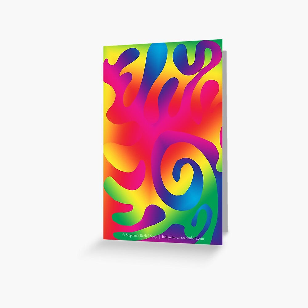 "Inner Chaos I" Greeting Card by indigo4reverie | Redbubble