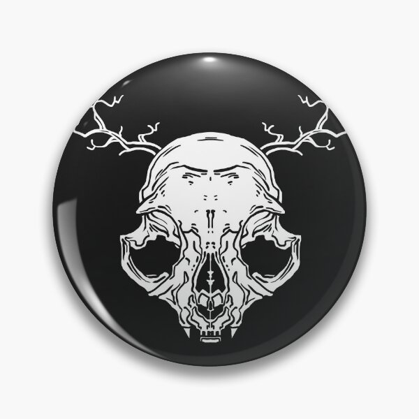 Item preview, Deer Kitty Skull (negative) designed and sold by TheTrueJack.