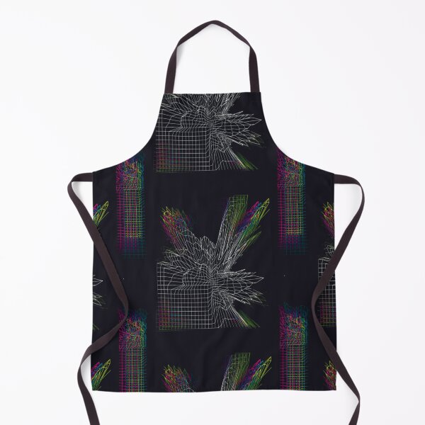 Item preview, Glitchy Wireframe Minimal Pattern Black designed and sold by Kacixart.