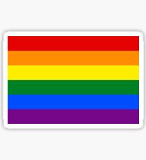 Gay Pride Rainbow Flag Sticker