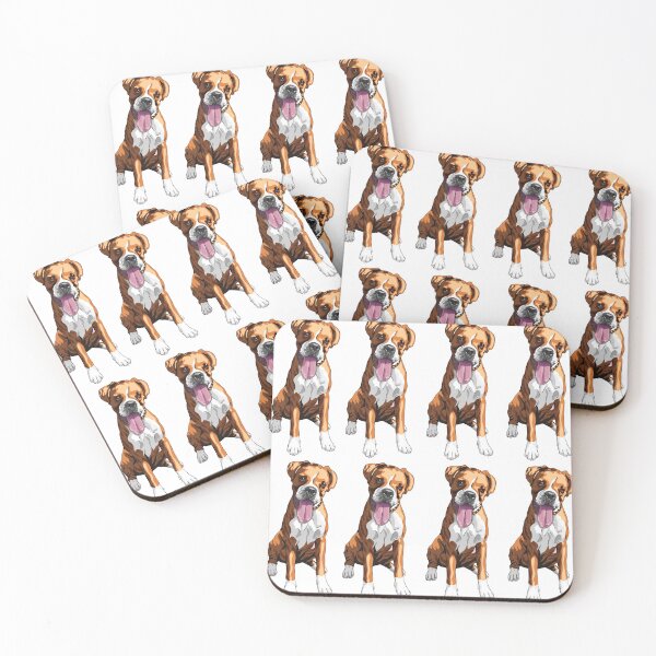Item preview, Boxer dog pattern designed and sold by Maful.