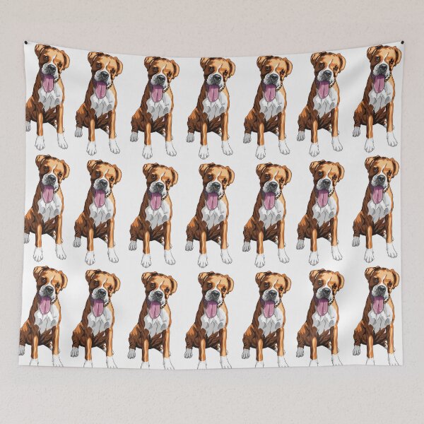 Item preview, Boxer dog pattern designed and sold by Maful.