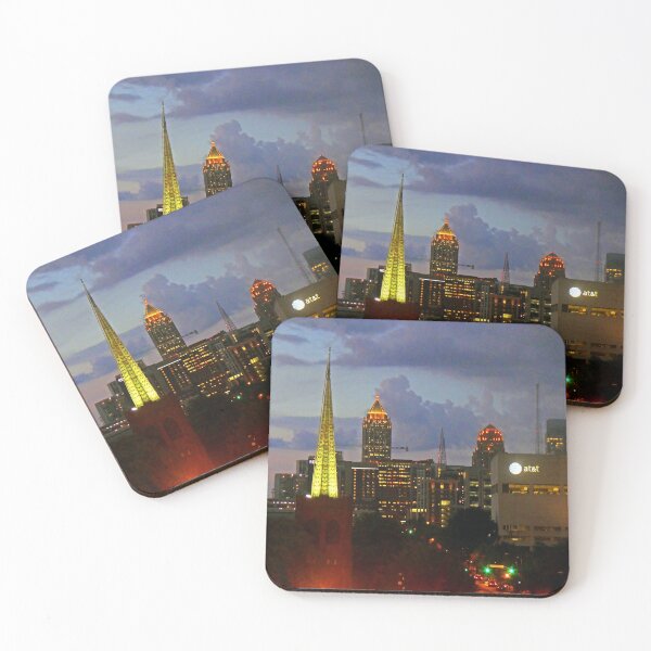 Item preview, Atlanta Skyline At Night America designed and sold by AndyEvansPhotos.