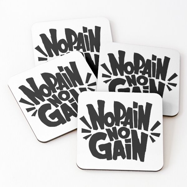 Item preview, NO PAIN NO GAIN designed and sold by wineDsign.