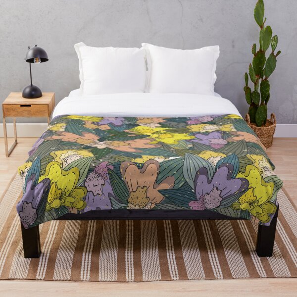 Item preview, floral original pansies pattern designed and sold by DaryaLavit.