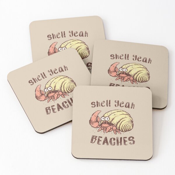 Item preview, Shell Yeah, Beaches! designed and sold by kg07.