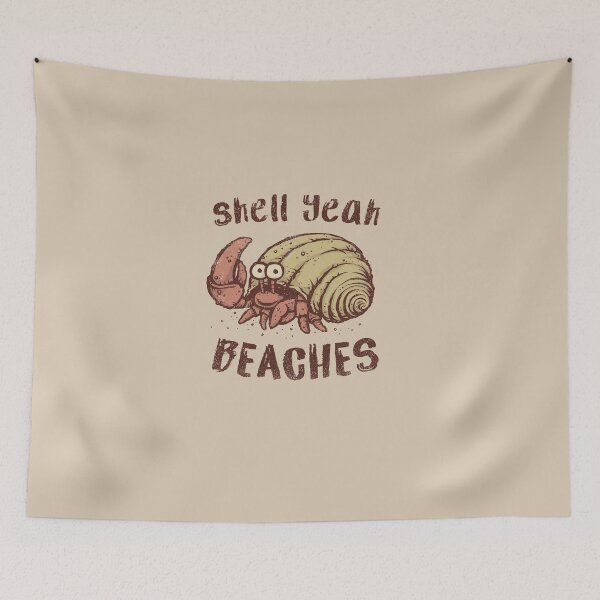 Item preview, Shell Yeah, Beaches! designed and sold by kg07.