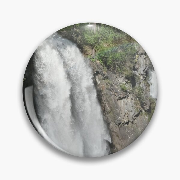 Item preview, The fabulous alpine waterfalls of Riva in the Dolomites (Campo Tures) with rainbow. Path of San Francesco. Lovely place in the Alps. Sunny spring day with no people. Trentino Alto Adige. designed and sold by Maurizio Fabbroni.