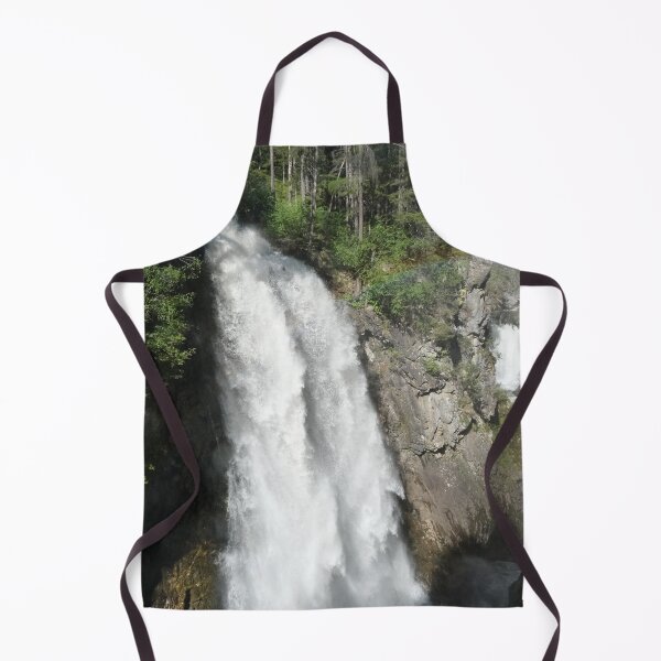 Item preview, The fabulous alpine waterfalls of Riva in the Dolomites (Campo Tures) with rainbow. Path of San Francesco. Lovely place in the Alps. Sunny spring day with no people. Trentino Alto Adige. designed and sold by Maurizio Fabbroni.
