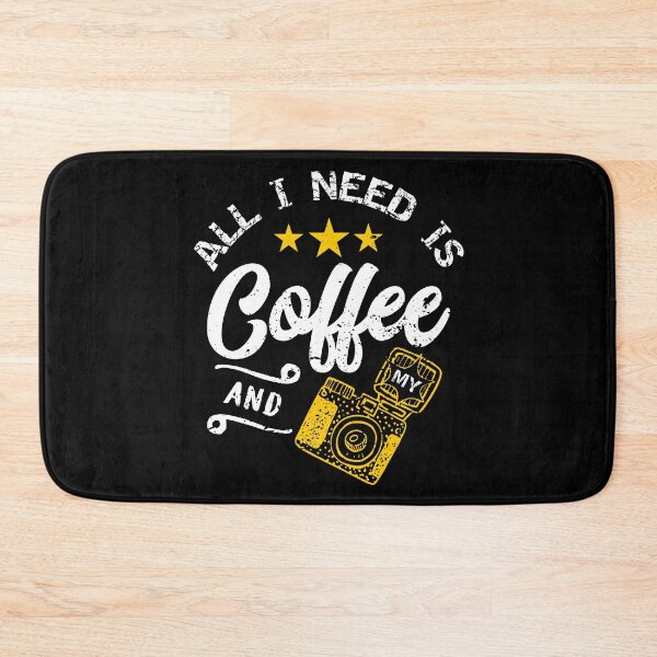 Item preview, All i need is coffee and my camera designed and sold by PlusAdore.