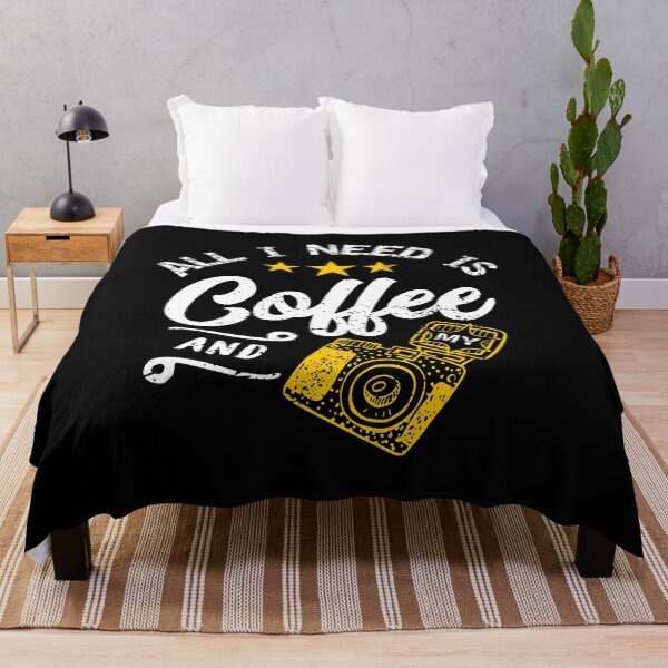Item preview, All i need is coffee and my camera designed and sold by PlusAdore.