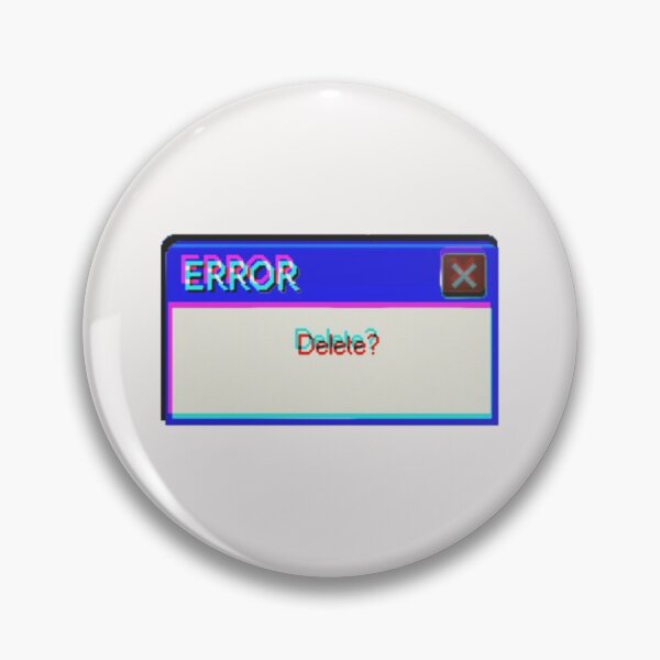 Artikelvorschau, Windows-Fehlerästhetik entworfen und verkauft von TheGoldPool.