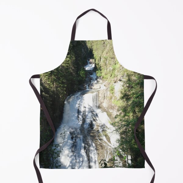Item preview, The fabulous alpine waterfalls of Riva in the Dolomites (Campo Tures). Path of San Francesco with Tobl Castle ruins. Lovely place in the Alps. Sunny spring day with no people. Trentino Alto Adige designed and sold by Maurizio Fabbroni.