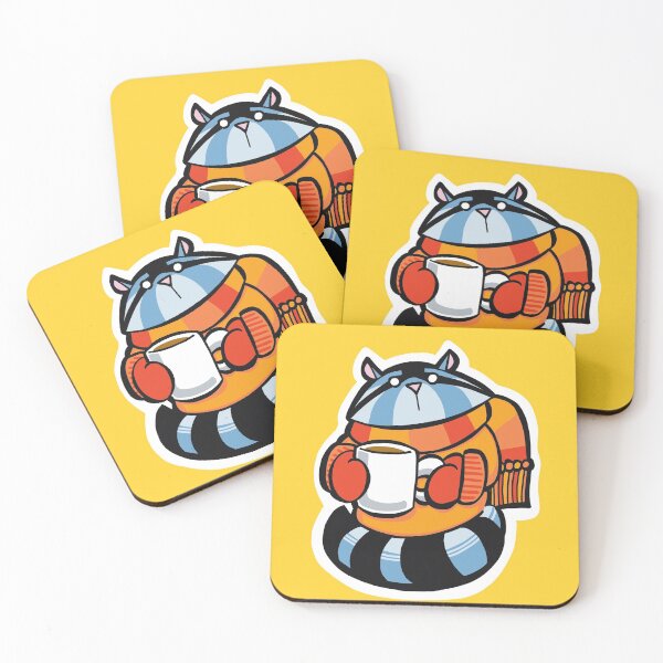 Item preview, Raccoon Wants More Cocoa, Please designed and sold by CirsiumArts.