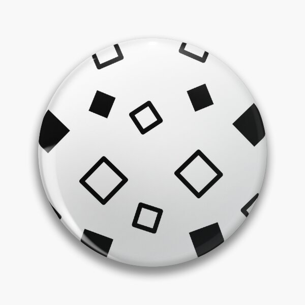 Item preview, White and black pattern with filled and unfilled squares designed and sold by jumapa.