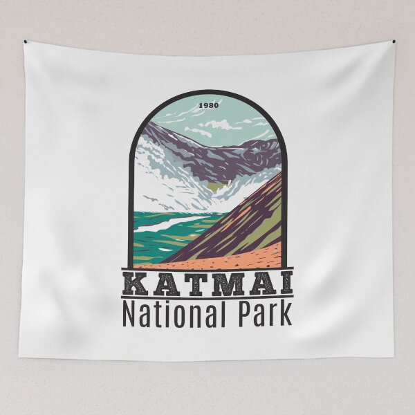 Item preview, Katmai National Park Ten Thousand Smokes Alaska designed and sold by KrisSidDesigns.