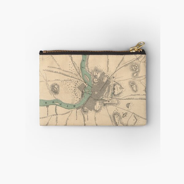 Item preview, Vintage Map of Richmond Virginia (1867) designed and sold by BravuraMedia.